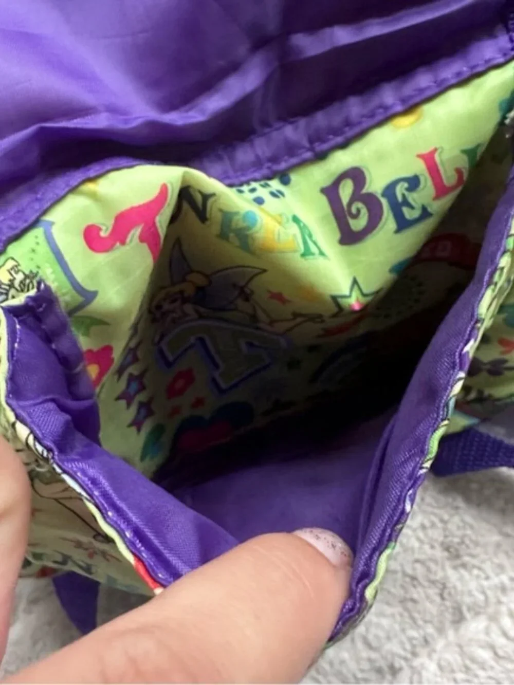 Disneyland Resort | Vintage Green Tinkerbell Mini Backpack